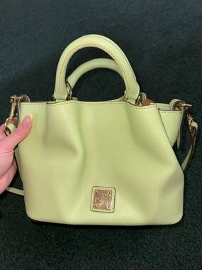 Dooney and Bourke lime green purse